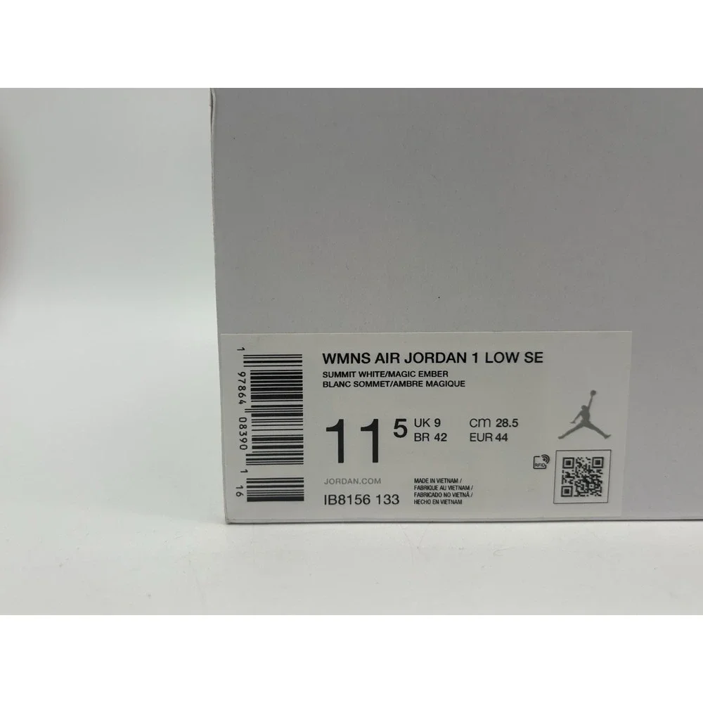 Wmn's 11.5  / Men's 10- Nike Jordan 1 Strawberry Milkshake IB8156-133 No Box Lid